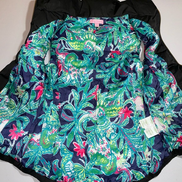 Lilly Pulitzer NWT Syd Vest Black $198 Size XXS - Picture 10 of 13